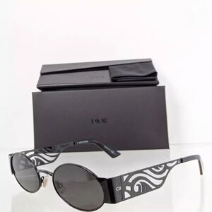 Dior 51mm round rave sunglasses, black